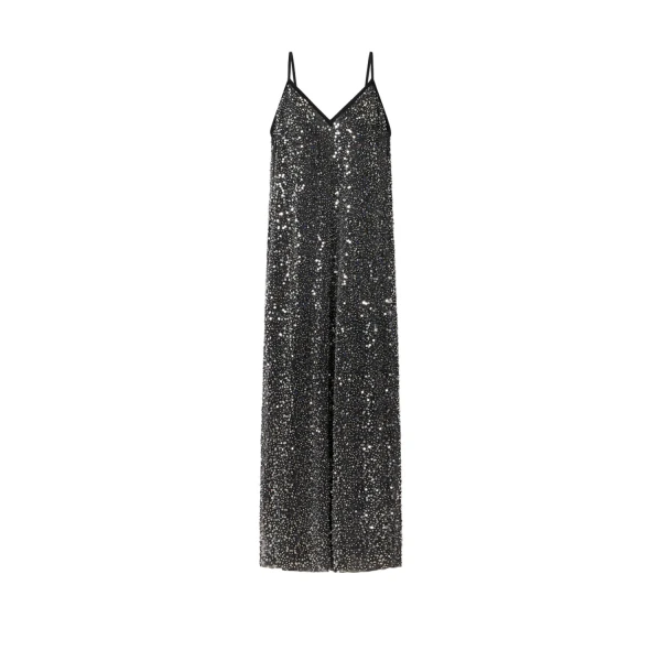 Isabel Marant Nevana Dress in Silver | Women | Coveti