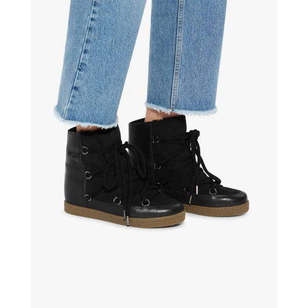 Isabel Marant Nowles Boots in Black | Boots | Coveti