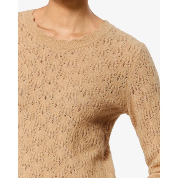 Isabel Marant Obeline Alpaca Sweater in Camel | Sweaters | Coveti