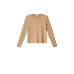 Isabel Marant Obeline Alpaca Sweater in Camel | Women | Coveti