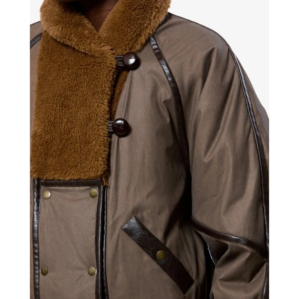 Isabel Marant Olinka Jacket in Brown | Jackets | Coveti