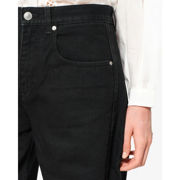 Isabel Marant Oriane Jeans in Black | Denim | Coveti