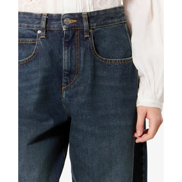 Isabel Marant Oriane Jeans in Blue | Denim | Coveti