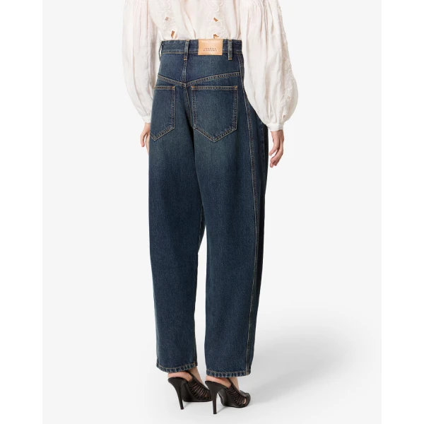 Isabel Marant Oriane Jeans in Blue | Denim | Coveti