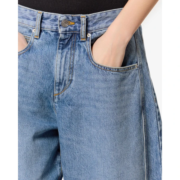 Isabel Marant Oriane Jeans in Light Blue | Denim | Coveti