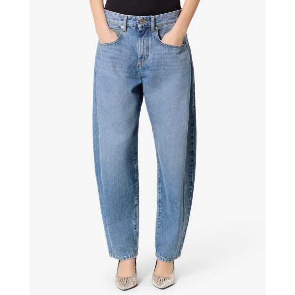 Isabel Marant Oriane Jeans in Light Blue | Denim | Coveti