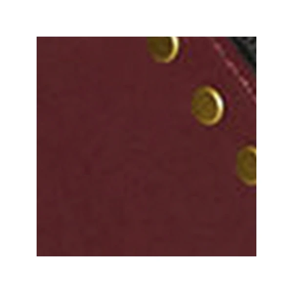Isabel Marant Oskan Leather Flat Pouch in Burgundy | Wallets & Purses | Coveti