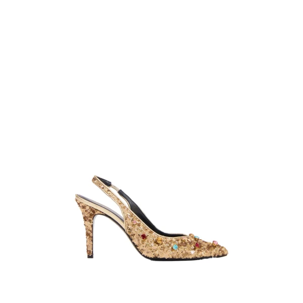 Pafya Pumps in Light Gold