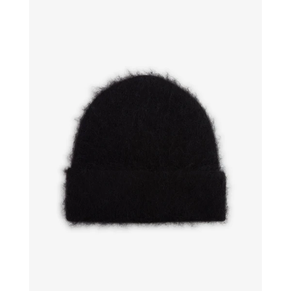 Isabel Marant Peeta Alpaca Beanie in Black | Hats | Coveti