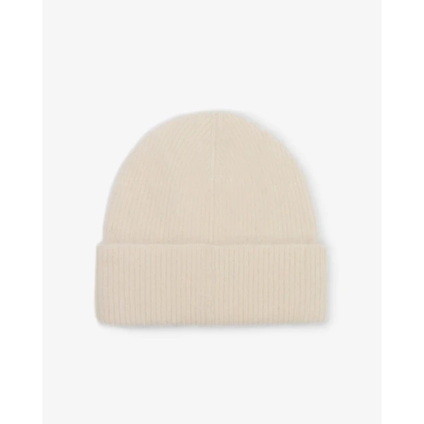 Isabel Marant Peeta Alpaca Beanie in Ecru | Hats | Coveti