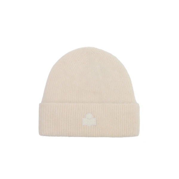 Isabel Marant Peeta Alpaca Beanie in Ecru | Women | Coveti