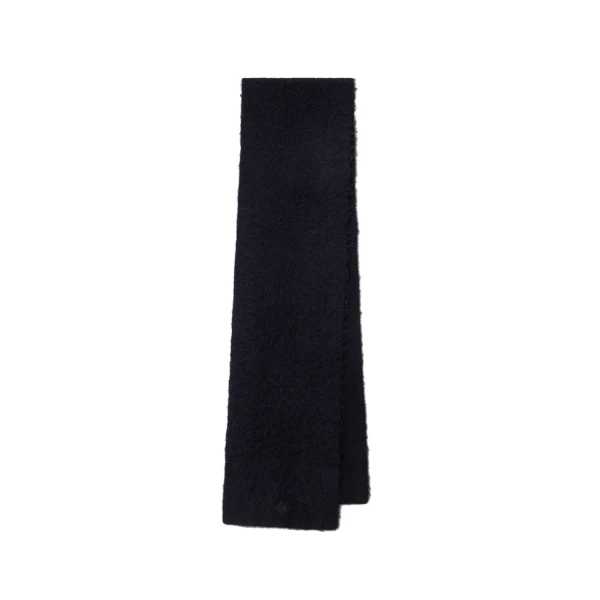 Isabel Marant Peliz Alpaca Scarf in Black | Women | Coveti