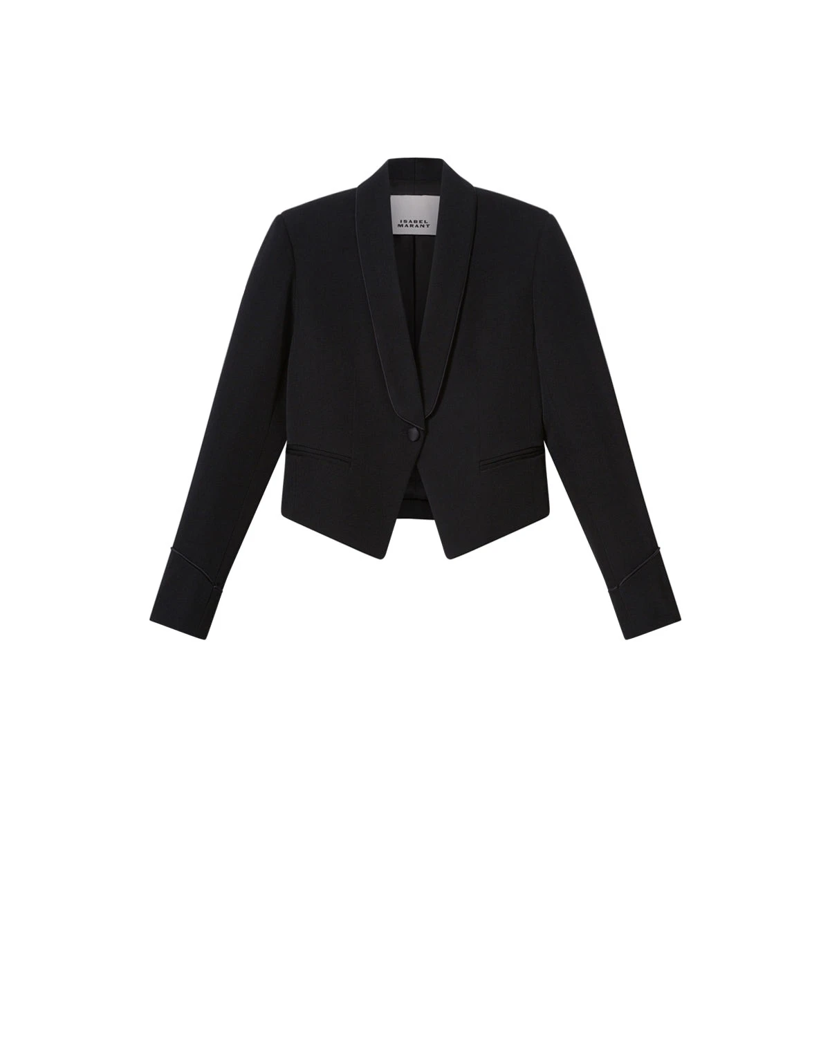 Isabel Marant Pialena Wool Jacket in Black Isabel Marant Pialena Wool Jacket in Black | Women | Coveti