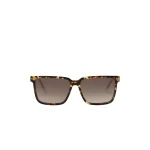 Isabel Marant Priya Squared Sunglasses in Havana and Brown Shaded | Women | Coveti