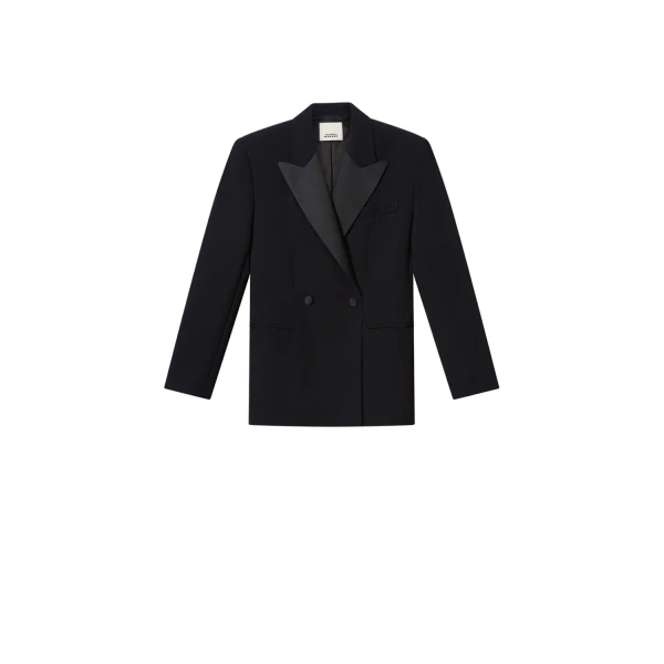 Ranyae Wool Jacket in Black