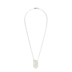 Isabel Marant Rock Crystal Necklace in Silver | Women | Coveti
