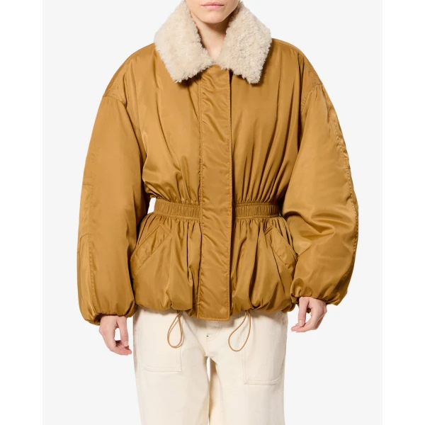 Isabel Marant Selja Coat in Ochre | Coats | Coveti