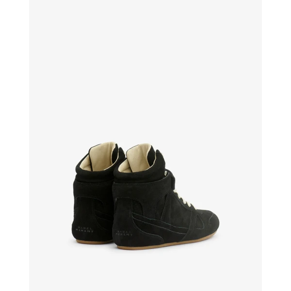 Isabel Marant Senny High Sneakers in Black | Sneakers | Coveti