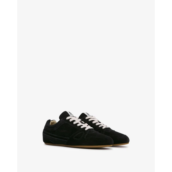 Isabel Marant Senny Low Sneakers in Black | Sneakers | Coveti