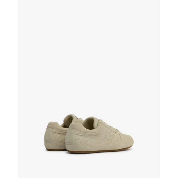 Isabel Marant Senny Low Sneakers in Chalk | Sneakers | Coveti