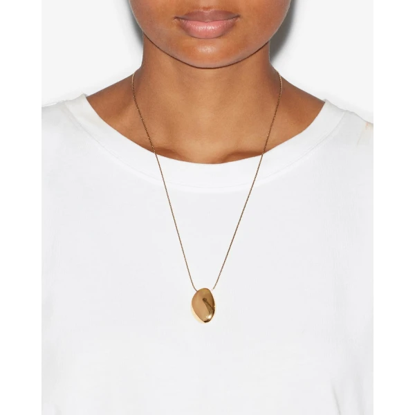 Isabel Marant Shiny Day Necklace in Gold | Necklace | Coveti