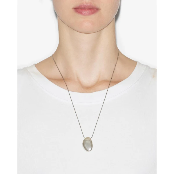 Isabel Marant Shiny Day Necklace in Silver | Necklace | Coveti