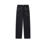 Isabel Marant Silka Jeans in Black | Women | Coveti