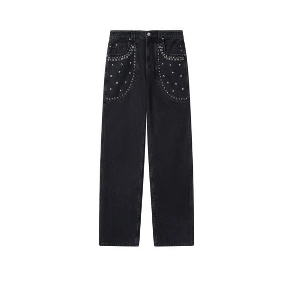 Silka Jeans in Black