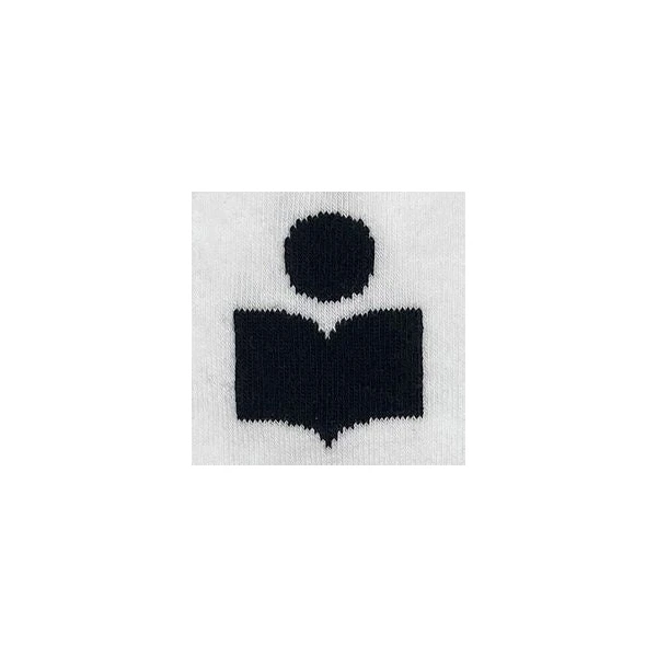 Isabel Marant Siloki Socks in White | Accessories | Coveti