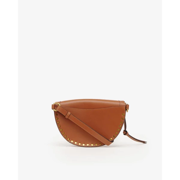 Isabel Marant Skano Belt Bag in Leather, Cognac | Belt Bags | Coveti