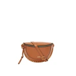 Isabel Marant Skano Belt Bag in Leather, Cognac | Women | Coveti