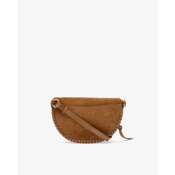 Isabel Marant Skano Suede Belt Bag in Cognac | Belt Bags | Coveti