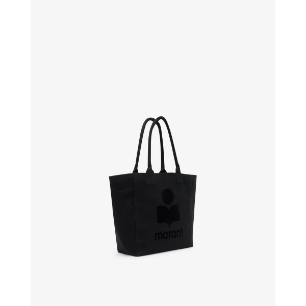 Isabel Marant Small Yenky Bag in Black | Totes & Top-Handle Bags | Coveti