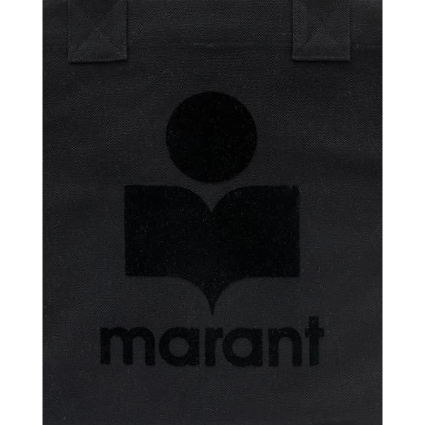 Isabel Marant Small Yenky Bag in Black | Totes & Top-Handle Bags | Coveti