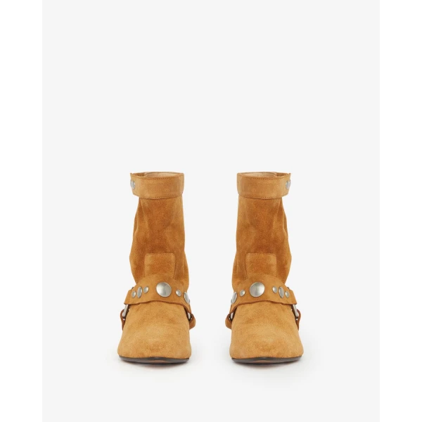 Isabel Marant Stania Boots in Cognac | Boots | Coveti