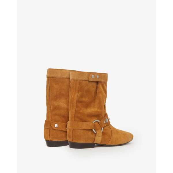 Isabel Marant Stania Boots in Cognac | Boots | Coveti
