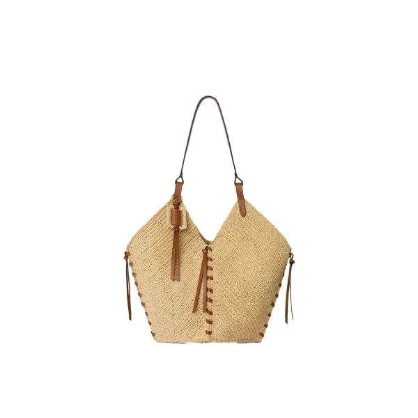 Isabel Marant Tampa Bag in Natural and Cognac | Women | Coveti