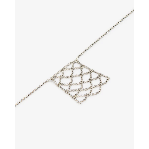 Isabel Marant Thalia Long Necklace in Silver | Necklace | Coveti