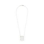 Isabel Marant Thalia Long Necklace in Silver | Women | Coveti