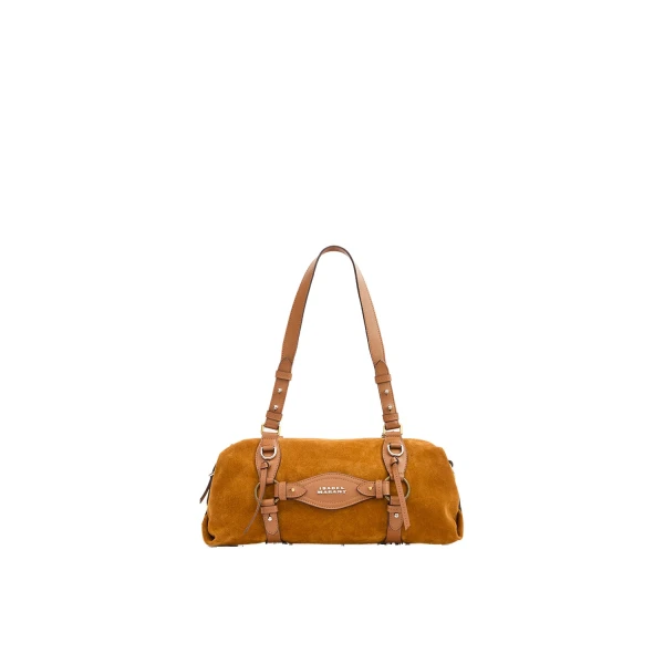 Tilpa Mini Suede Bag in Cognac