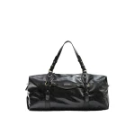 Isabel Marant Tilpa Weekender Bag in Leather, Black | Women | Coveti