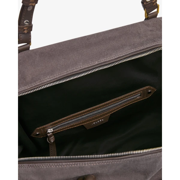 Isabel Marant Tilpa Weekender Bag in Smoky Black | Shoulder & Crossbody Bags | Coveti