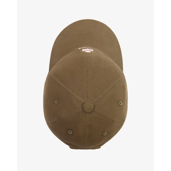 Isabel Marant Tomas Cap in Khaki and Light Pink | Hats | Coveti