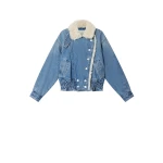 Isabel Marant Valineo Denim Jacket in Blue | Women | Coveti