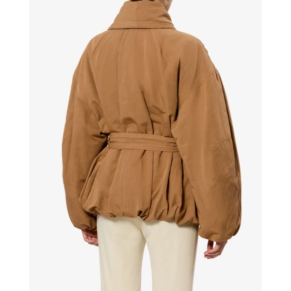 Isabel Marant Volinda Coat in Camel | Coats | Coveti