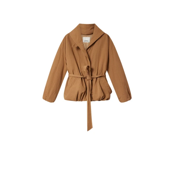 Volinda Coat in Camel