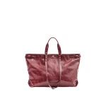 Isabel Marant Winna Tote Bag in Burgundy | Women | Coveti