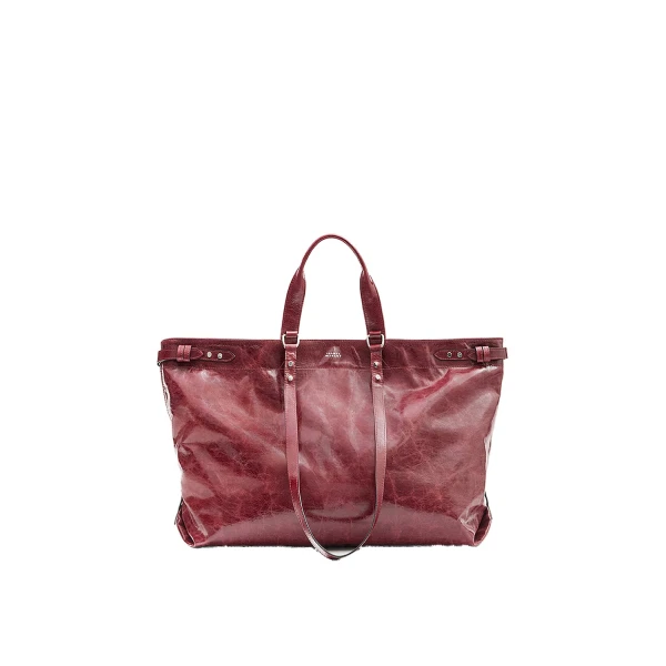 Winna Tote Bag in Burgundy