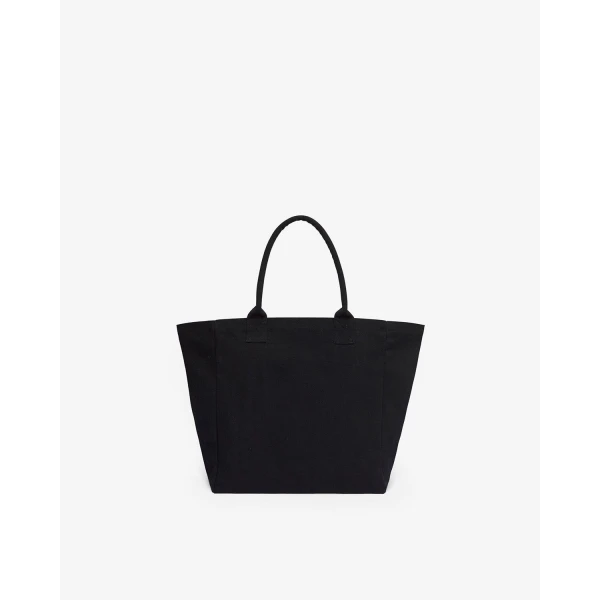 Isabel Marant Yenky Tote Bag in Black and Ecru | Totes & Top-Handle Bags | Coveti