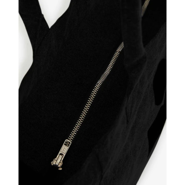 Isabel Marant Yenky Zipped Bag in Black | Totes & Top-Handle Bags | Coveti